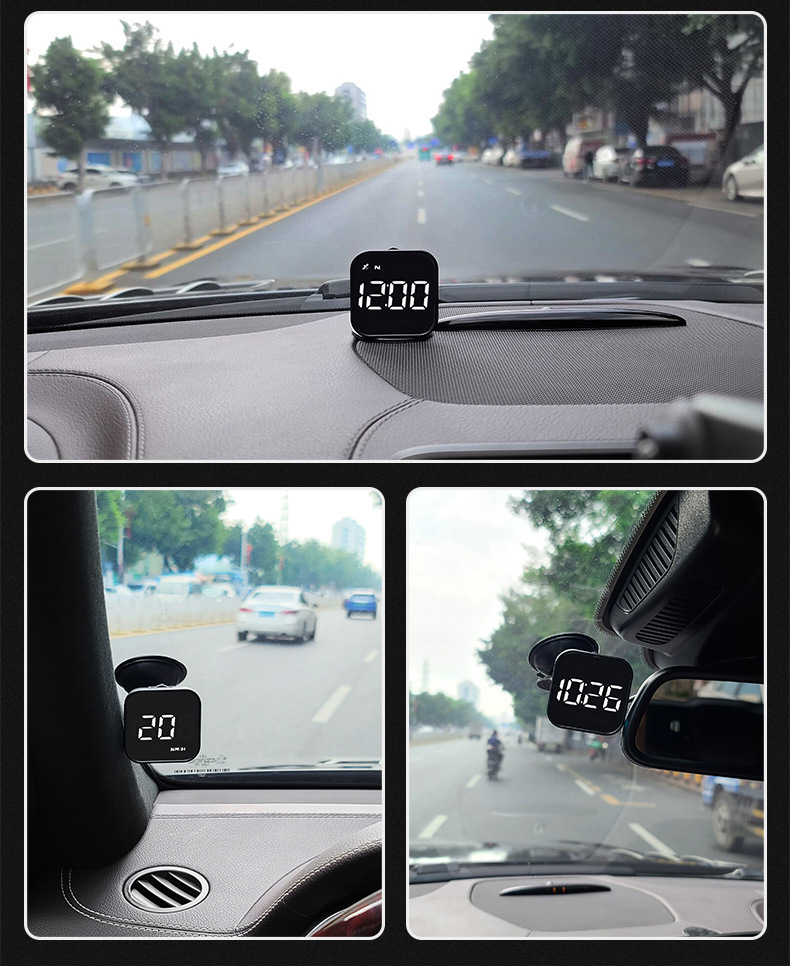 Smart Hud Head-Up Display Gps Car Universal Multi-Function Speedometer Portable Display Driving Computer