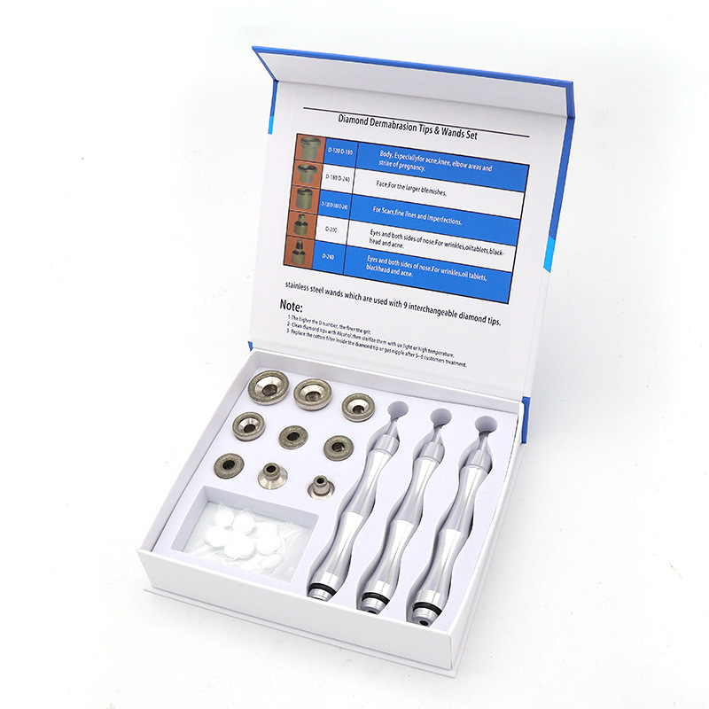 三合一钻石微雕磨皮仪美容仪器吸黑头钻石磨皮机升级版跨境外贸