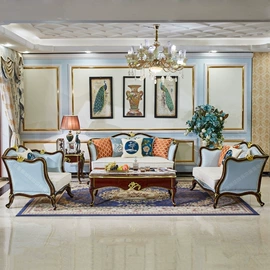 皮艺沙发;布艺沙发;成套餐桌椅