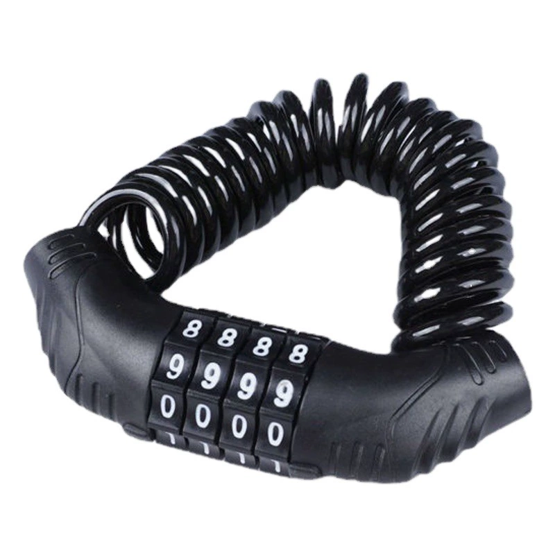 Велосипедный замок, замок для шлема, противоугонный портативный замок с паролем, замок для электромобиля, мотоцикла, тросовый замок, фиксированный замок для шляпы