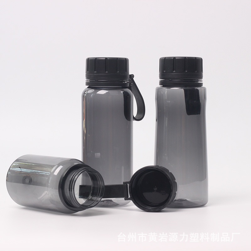 400ML taza de agua de plástico de tamaño pequeño creativo taza portátil al aire libre estudiante Japonés de dibujos animados lindo práctico Taza