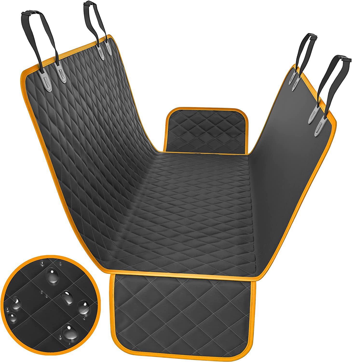 Amazon Car Pet Mat asiento trasero del coche a prueba de agua anti-sucia anti-arañazos perro mascota cojín coche estera del animal doméstico