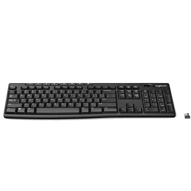 Logitech K270 Keyboard Office Home Business USB Computer Typing Dedicated Full Size