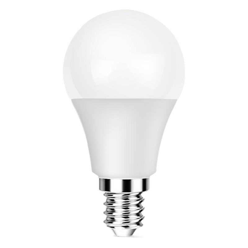 Bombilla led de espectro completo, pantalla alta, una lámpara de bombilla de aluminio recubierta de espuma, protección ocular e27e14, lámpara de ahorro de energía de iluminación para el hogar de boca de tornillo