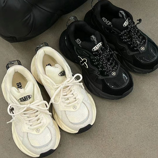 New SMFK Vintage Running Shoes Breathable Casual Torre Shoes Increased All-match sneaker Women's Shoes Low-top Sneakers