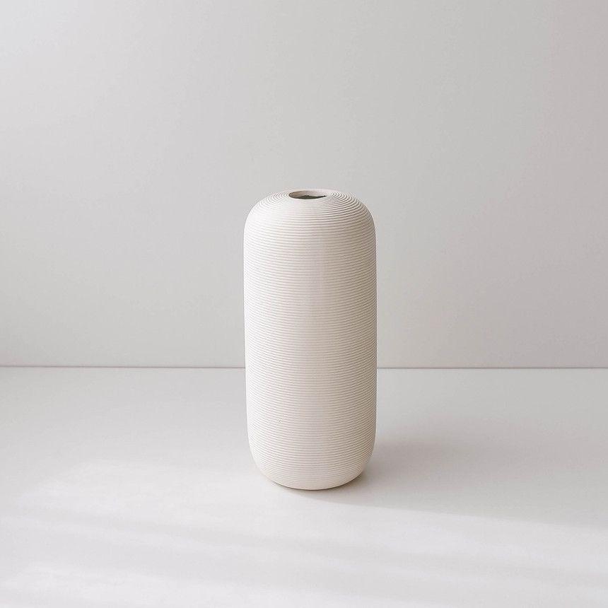 Nórdico ins estilo silencioso florero blanco creativo sala de entrada gabinete del vino cerámica artesanía decoración hogar