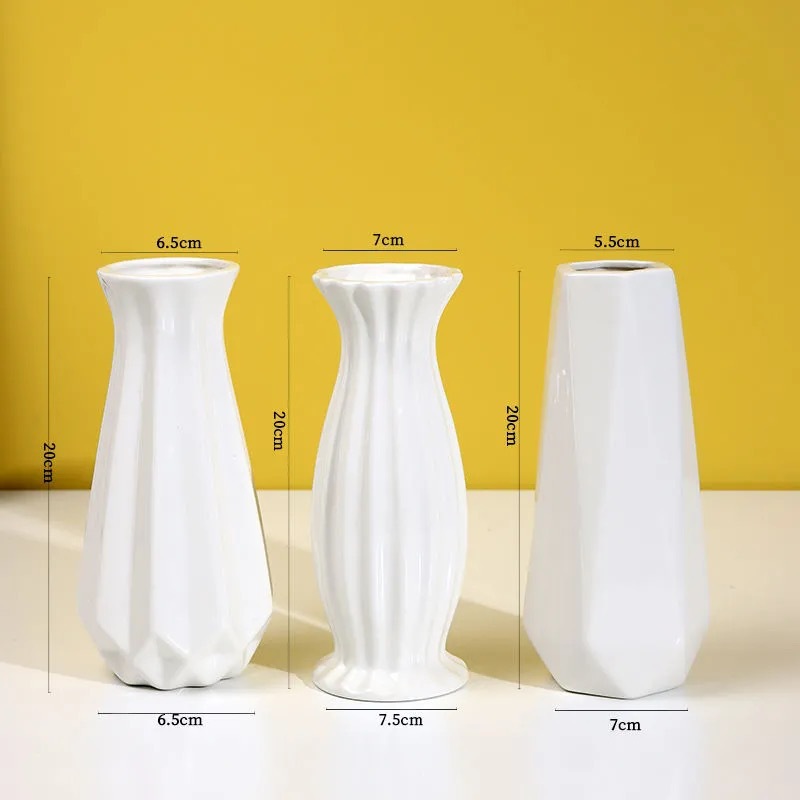 매끄러운 호박 + 세로 스트립 + 기하학 (20cm)