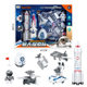 Children's aviation model adventure rocket launch pad space shuttle multi-piece set astronaut boy toy ornaments