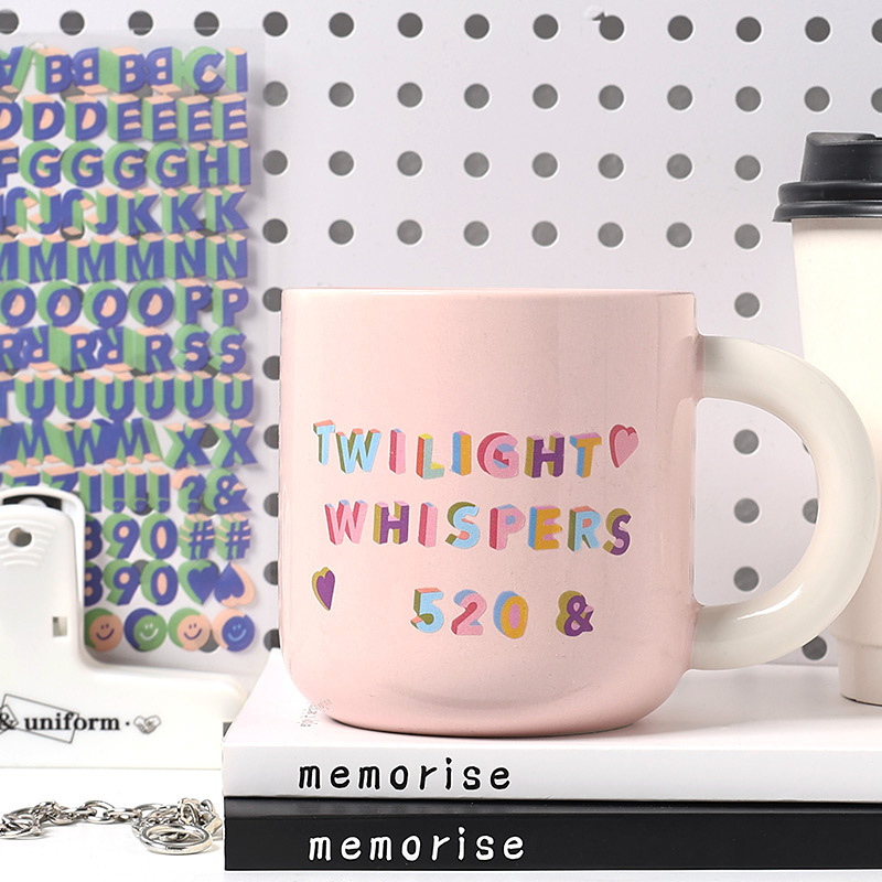 Pegatinas de pet transparentes a prueba de agua rítmica tridimensional Pegatinas de diario de cuentas de bricolaje Pegatinas de cuentas de manos alfanuméricas tridimensionales transfronterizas