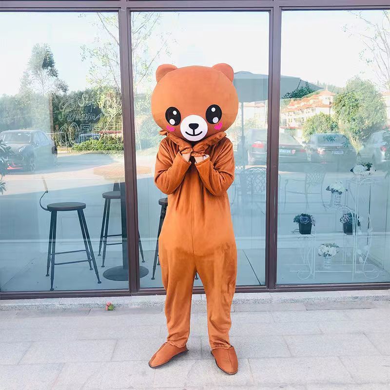 インターネット有名人クマ人形服 Douyin クマ人形服大人のパフォーマンス服子供の漫画ヒグマクマ人形服男性|undefined