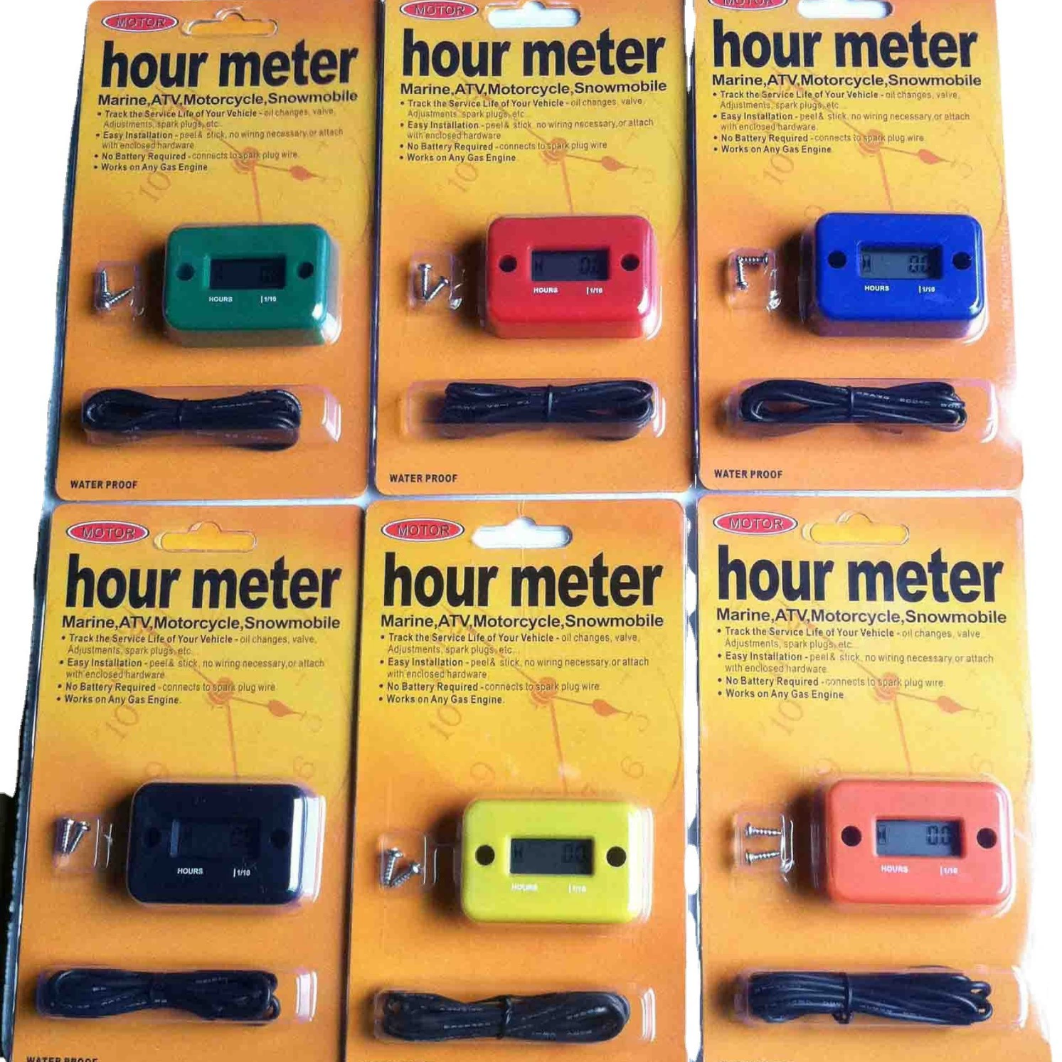 Beach car motorcycle cutting machine sensor accuracy accumulator 2 rushing 4 rushing engine maintenance waterproof timer