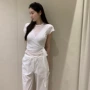 韩国夏季新款法式t恤