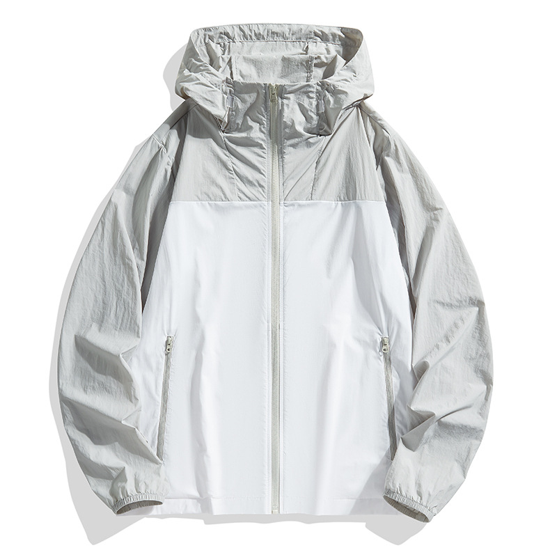 UPF50 ropa de protección solar de seda de hielo al aire libre protección UV para mujer, protección solar ligera y transpirable, ropa de protección solar, ropa de protección solar para hombres