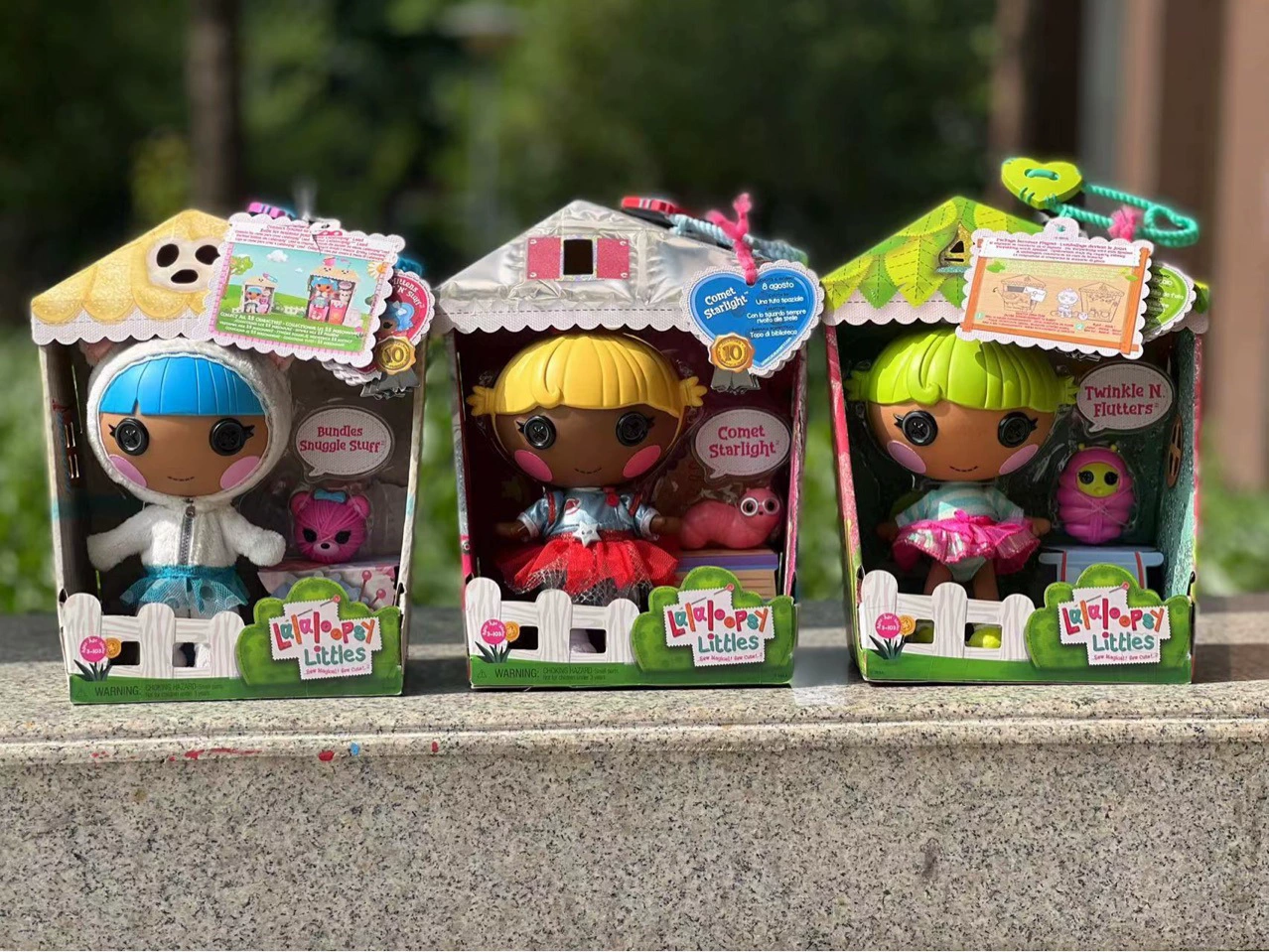 Кукла MGA Lele Angel Lalaloopsy Littles, в коробке, коллекционная с пуговичными глазами
