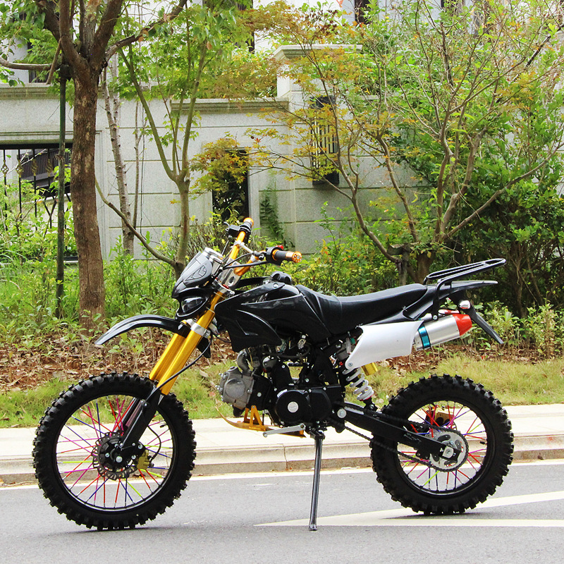 Motocicleta todoterreno de dos ruedas 125CC vehículo completo de gasolina adulto bicicleta de montaña todo terreno carrera de carretera