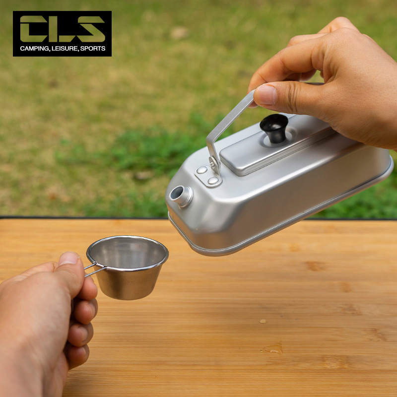 Solo mini hervidor al aire libre SOLO ultraligero camping portátil senderismo montañismo mochila hervidor de liberación 300ML