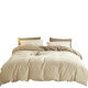 Class A 100 cotton padded sanding four-piece set autumn and winter cotton bed sheets quilt cover bed hat plain bedding