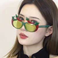 Новый трансграничный креативный стиль чили очки персонализированные модные очки для вечеринки выпускной вечер фото украшения очки