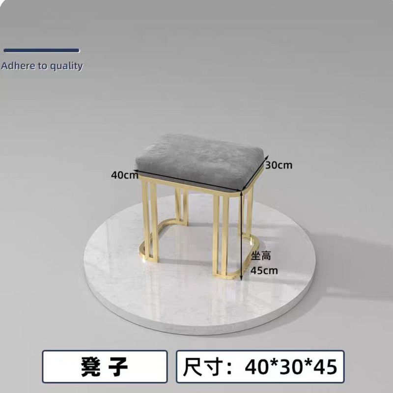 加宽45不加价美甲桌椅套装特价经济单双人轻奢多功能净味碳钢烤漆|undefined