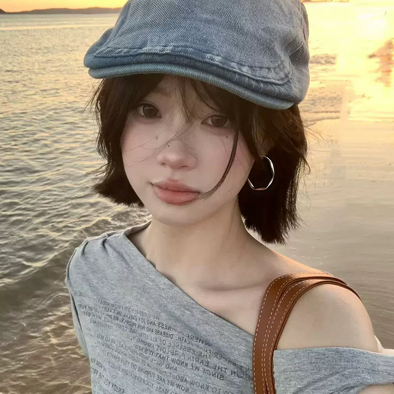简约乌斯莫比圆圈耳环耳夹新爆高级感耳耳圈小众设计感耳饰女学生