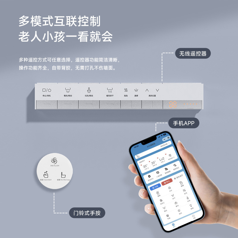 コンデンサ誘導機能付き丸型卵型スマートトイレ 卵型大型一体型内蔵フォームシールドアロマトイレ|undefined