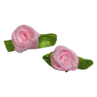 Handmade Rose Floret Ribbon Headwear Underwear Floret Garment Accessories Decorations Candy Box Gift Box Packaging