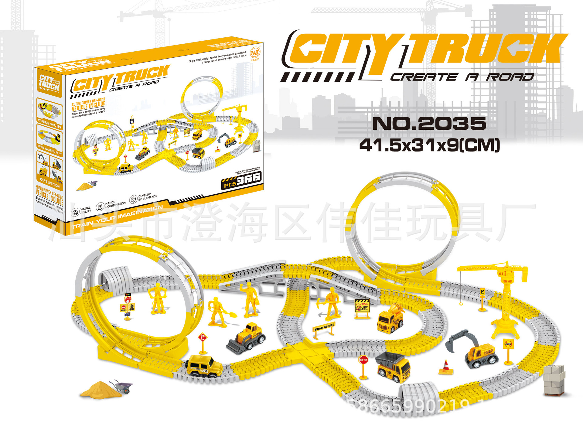 Desmontaje y montaje de vehículos de ingeniería bloques de construcción educativos de juguete para niños y niñas