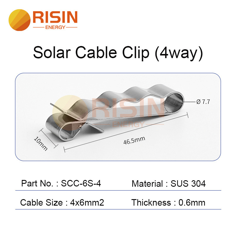 solar cable clip 4way 4x6mm2.j