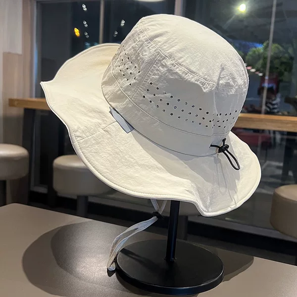 【Large Head Circumference】Summer Quick-Dry Sunshade Fisherman Hat for Men and Women, Outdoor Mesh Breathable Uv Protection Hiking Hat