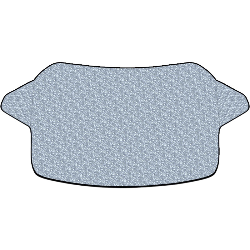 Parasol para automóvil, protección solar, aislamiento térmico, sombra, media cubierta, chaqueta para automóvil, vidrio de engranaje delantero, película de aluminio engrosada, protección magnética y protección contra la nieve