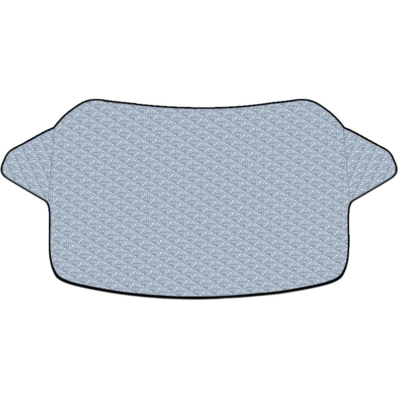 Автомобильный солнцезащитный козырек, защита автомобиля от солнца, теплоизоляция, полупокрытие солнцезащитного козырька, автомобильный чехол, переднее стекло, утолщенная алюминиевая пленка, магнитная защита от снега