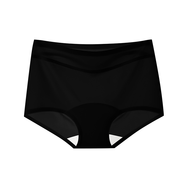 Seda de hielo delgada de verano sin costuras, entrepierna de algodón de cintura media de secado rápido, bóxer pequeño, yoga deportivo, fitness, bragas para mujer