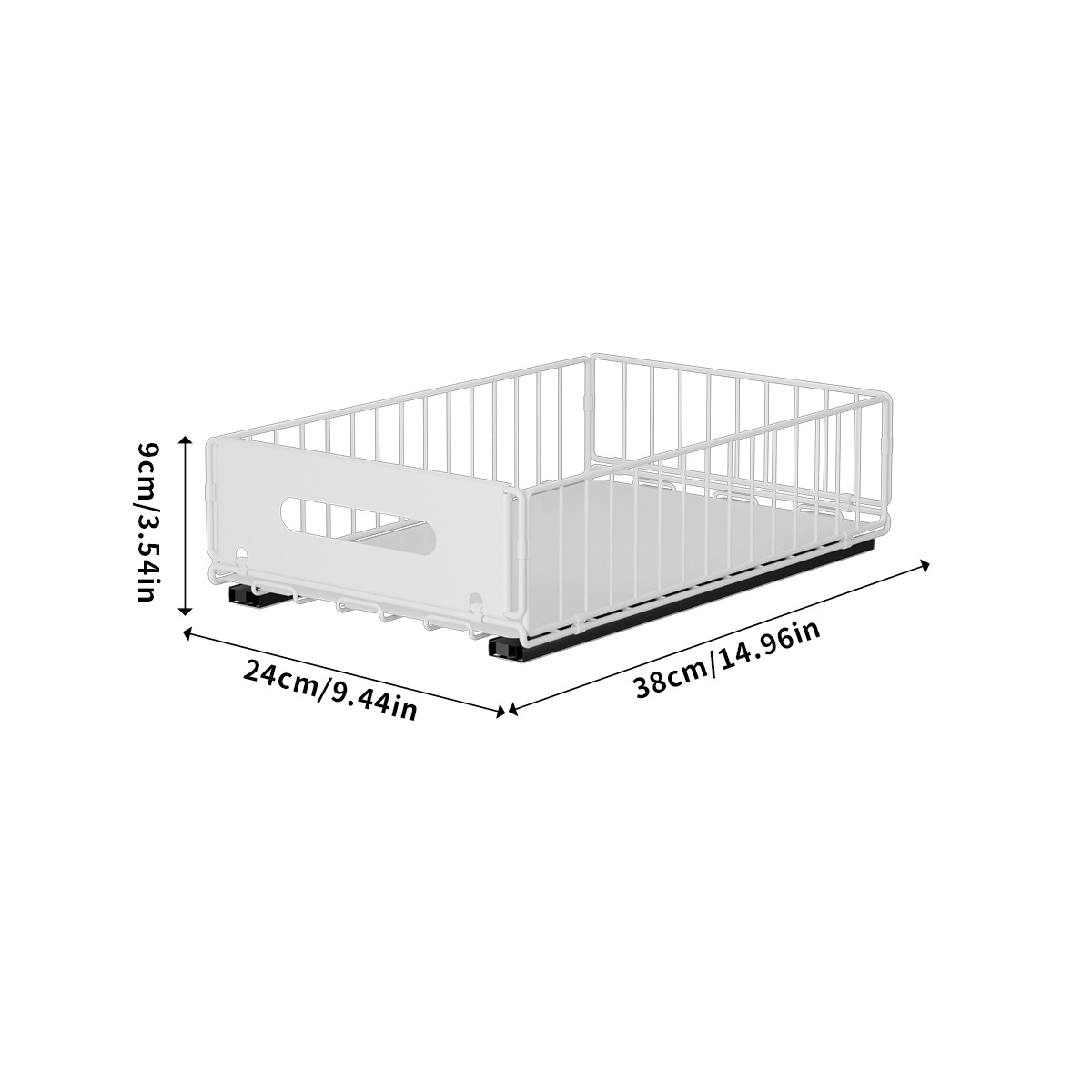 Estantería de almacenamiento interior de armario extraíble para armarios de cocina, armario profundo para el hogar, caja de almacenamiento desplegable, organizador multifuncional de especias