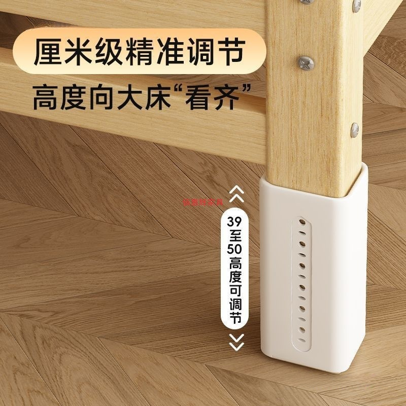 Widened Bedside to Expand Baby's Flat Bed, Adults Can Sleep on Adjustable Solid Wood Crib, Children's Splicing Bed