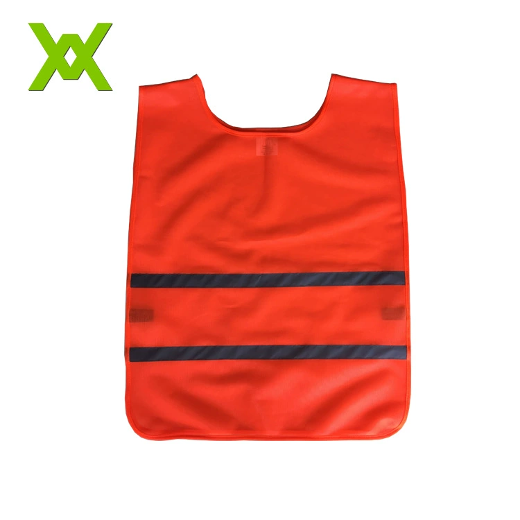 Светоотражающие полосы крест жилет флуоресцентные жилет могут быть настроены различные стили и цвета могут быть напечатаны большое количество скидка