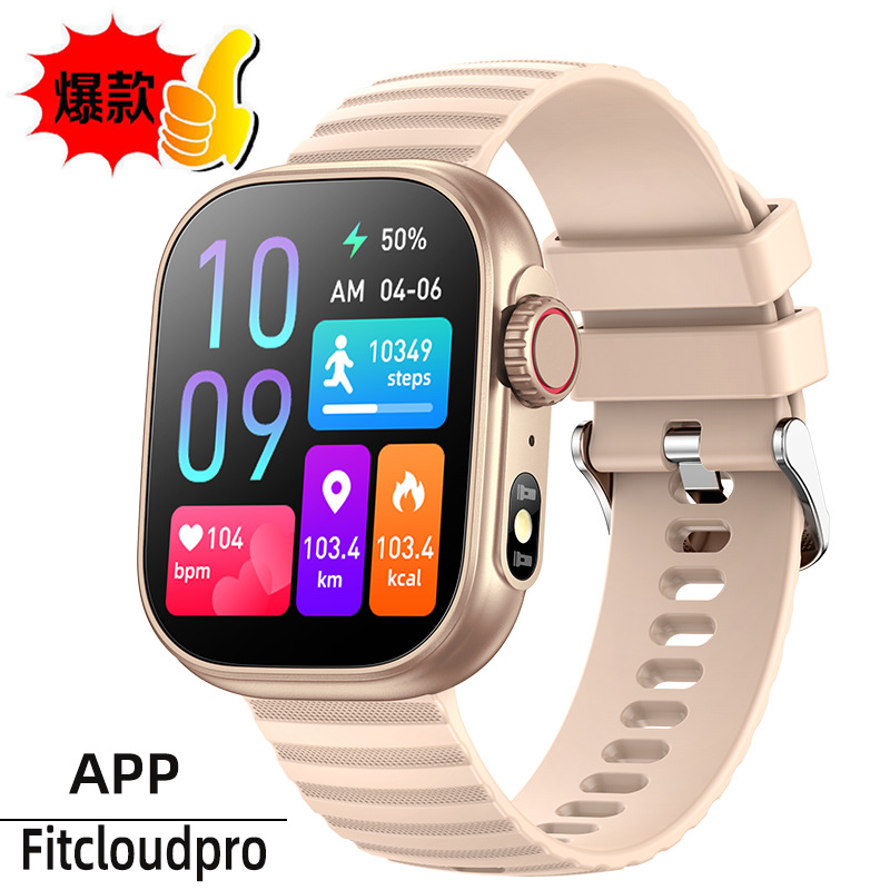 Reloj Inteligente con Pantalla Redonda zw60, Llamadas Bluetooth, Monitor de Ritmo Cardíaco, Monitorización de Salud, Pulsera Deportiva para Mujer ⌚