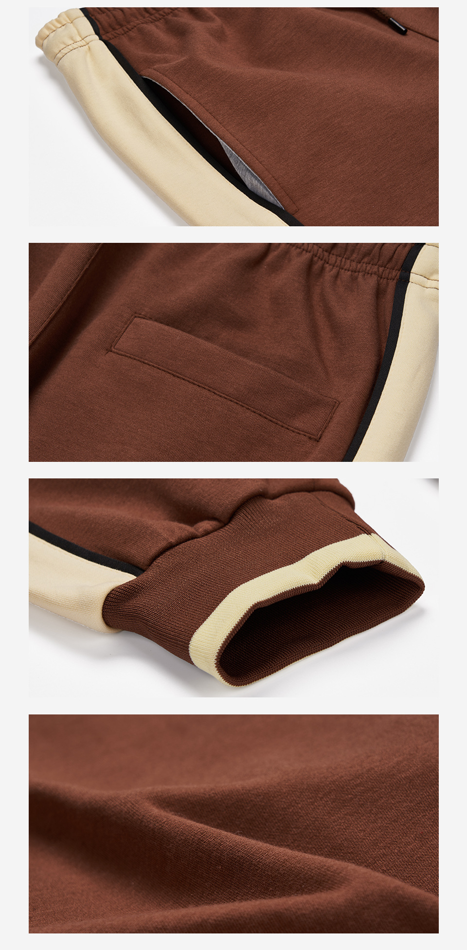 Herrenbekleidung Herren neuer Herbst Langarmpullover Übergröße Sportbekleidung Herren zweiteiliger Sport- und Freizeitanzug_voghion.com