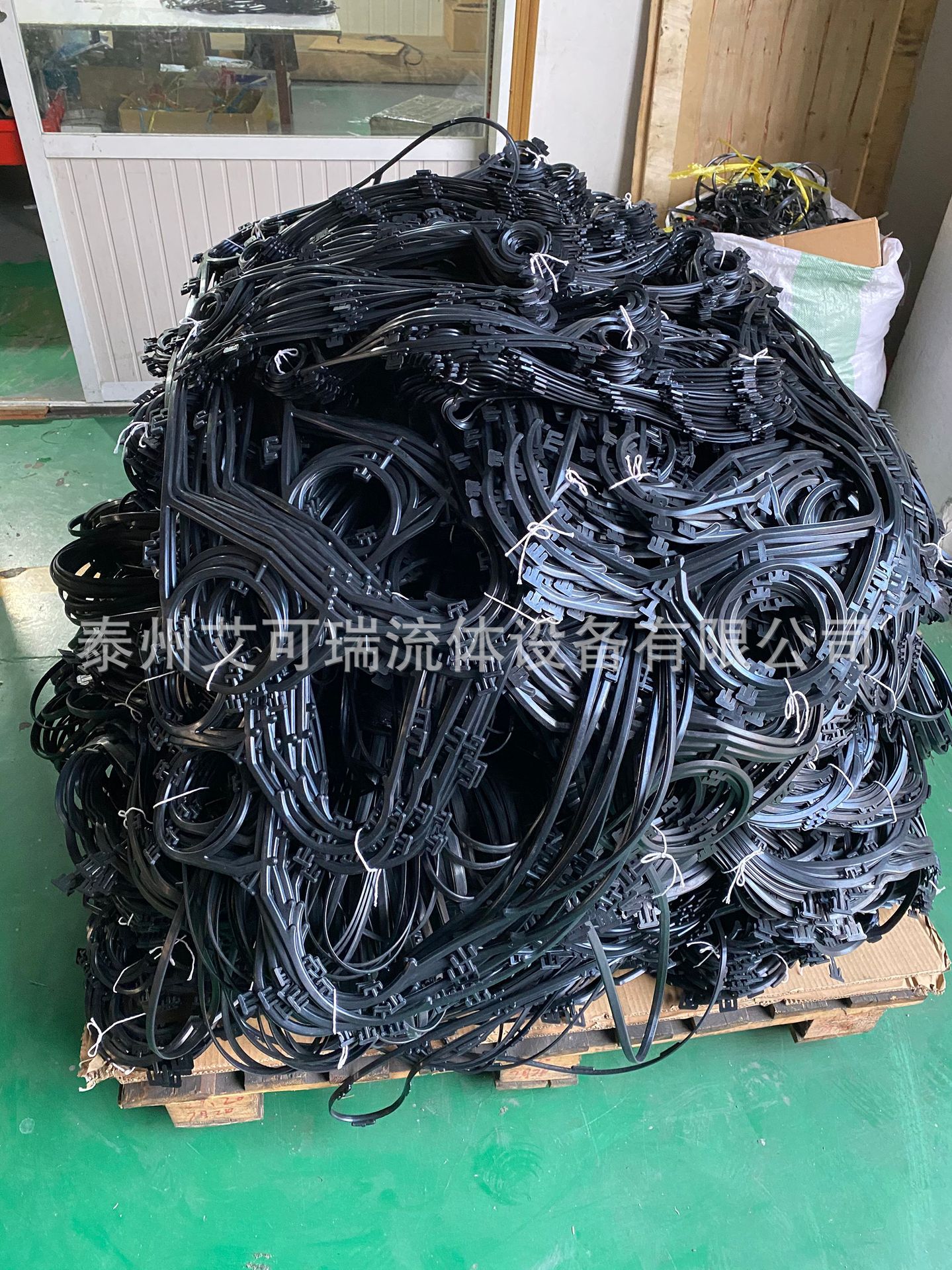 艾可瑞 板式换热器EC350密封垫片 蒸发器EC500胶垫 换热器橡胶条