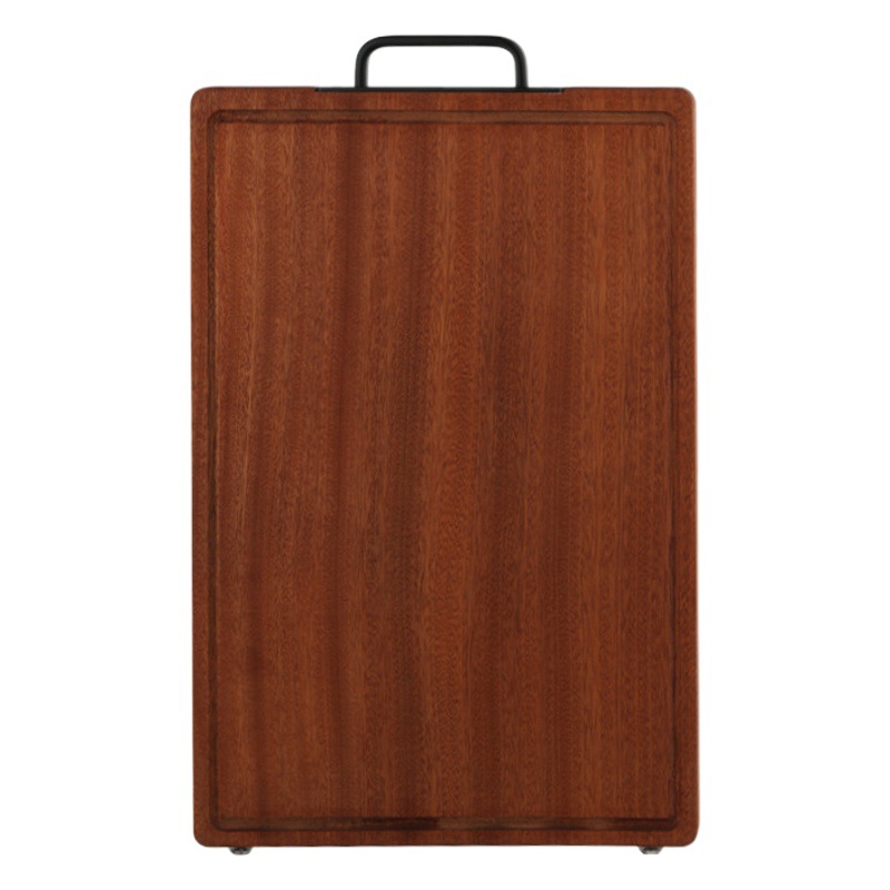 Tablero de corte de ébano hogar tablero de corte de frutas y verduras tablero de corte de madera maciza tablero de corte de madera entera tablero de corte pegajoso tablero de corte sin empalme