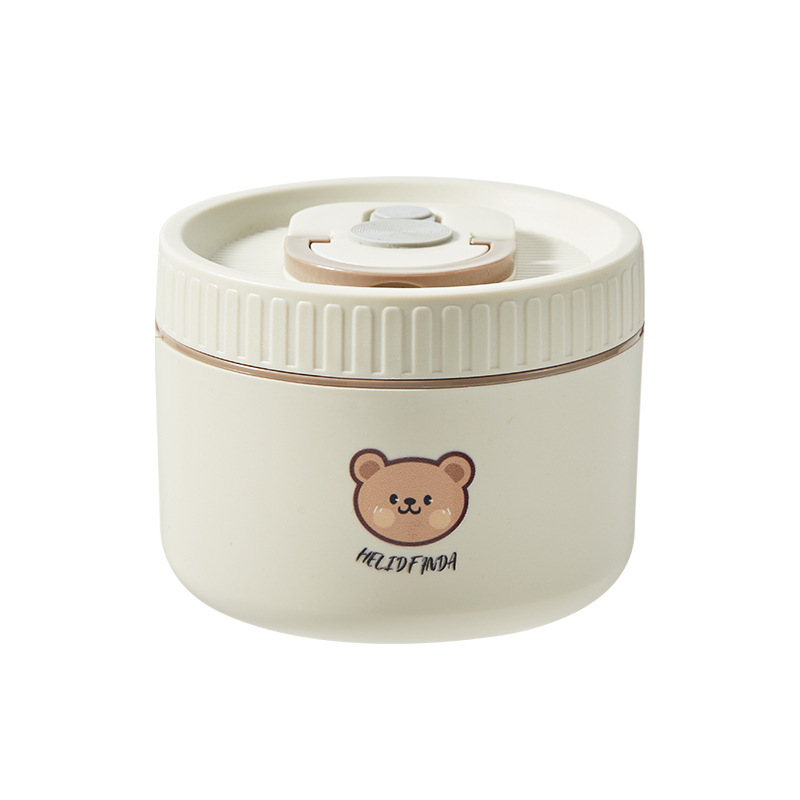 316 Fiambrera de aislamiento de acero inoxidable de grado alimenticio, horno microondas, plato de sopa, caja bento para niños, lonchera de regalo portátil