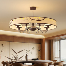 2025年宋代美学客厅吊灯简约现代新中式卧室书房茶楼餐厅中古风灯