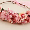 Realistic street headband, hair accessory for bride, European style, for bridesmaid, custom made, wholesale