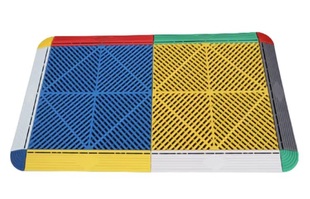 ☥ Car Wash Floor Grille Car Parking Lot 4S Shop Beauty No-Dig Thickened Ground Drainage Plastic Splicing Grid Mat