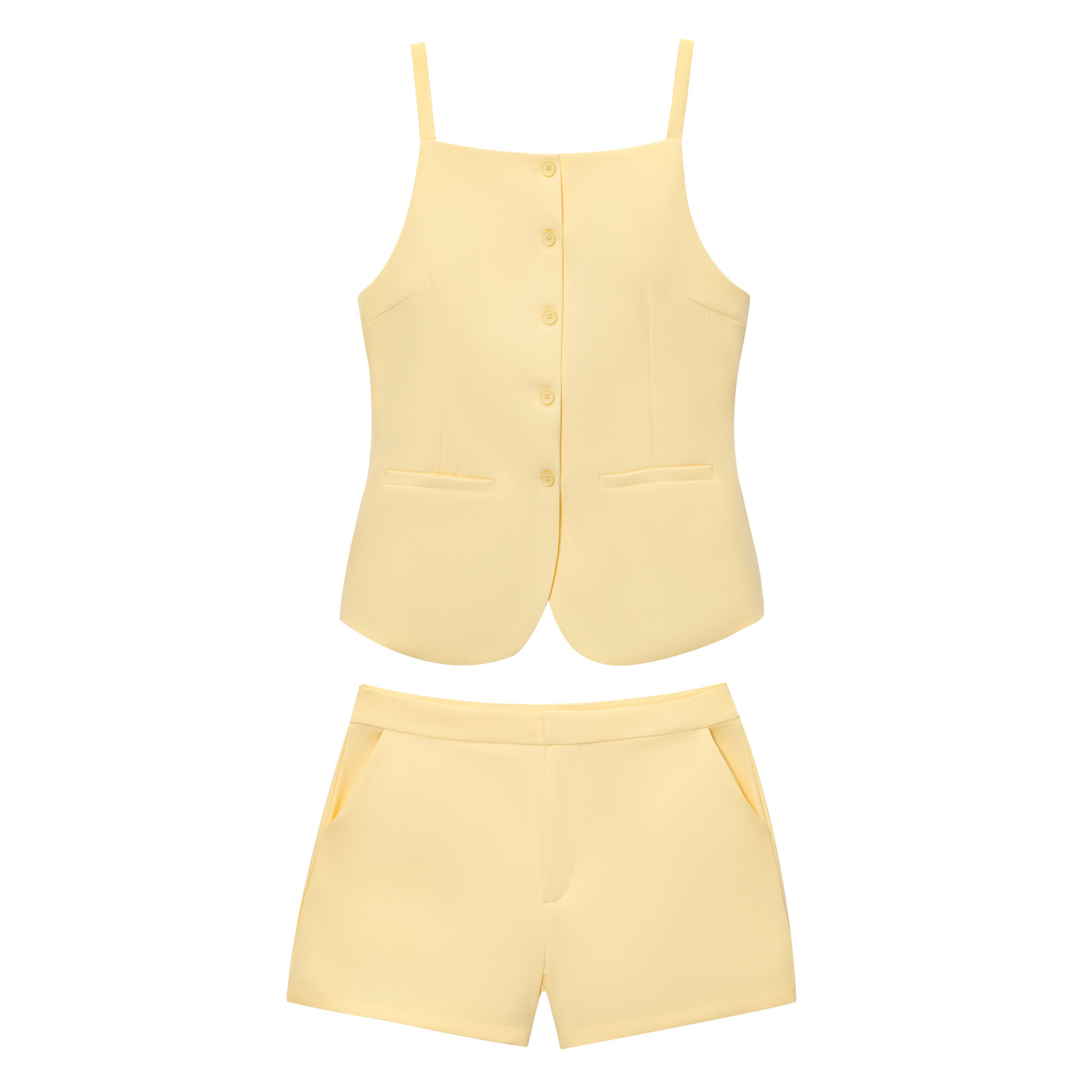 TAOP & ZA ropa de mujer 2026 primavera nuevo chaleco de hebilla de fila 2010884 pantalones cortos 4661500 image 11