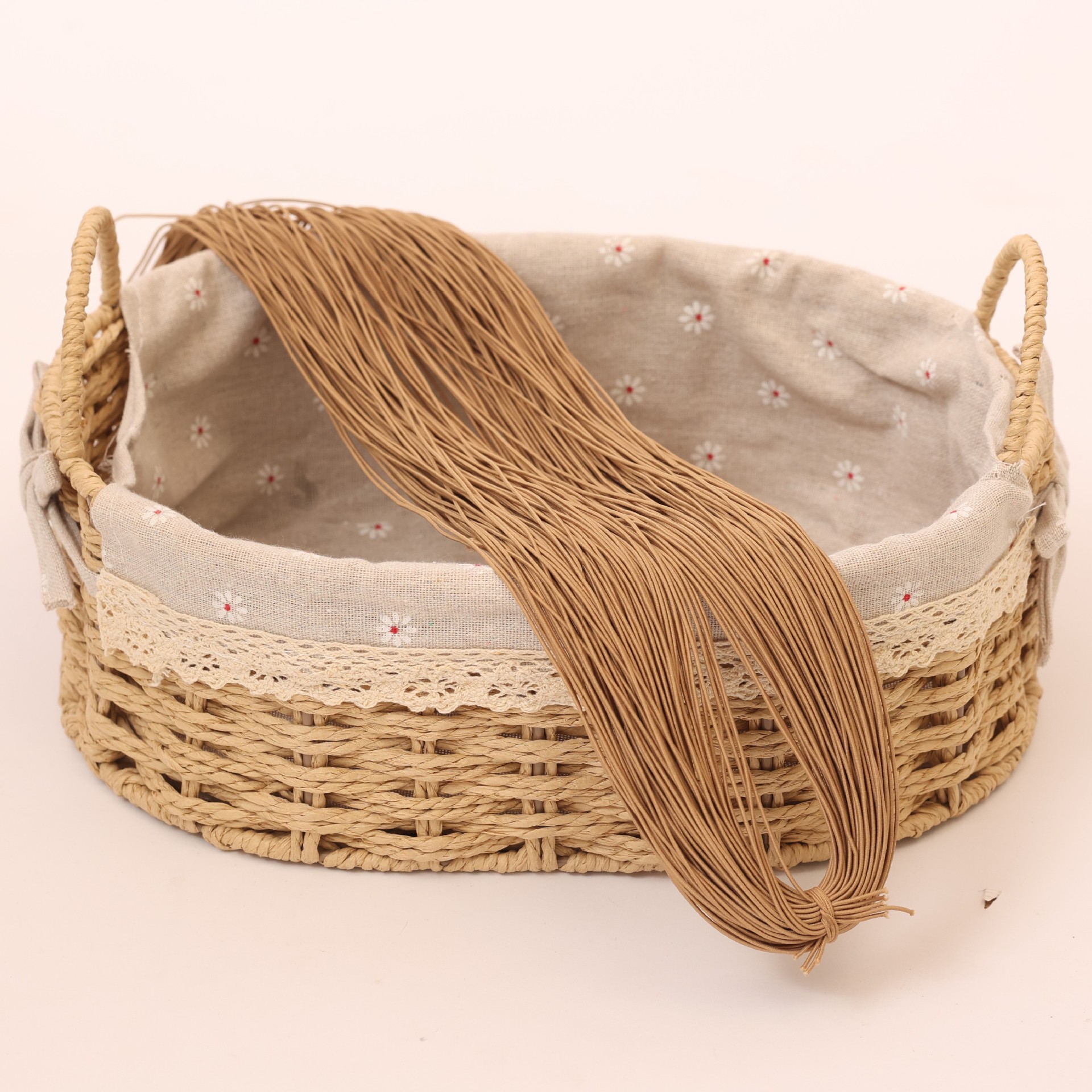 Cintas elásticas redondas al por mayor de 0.6-19mm cuerdas elásticas de color ropa como tendones de látex núcleo de cuerda elástica de alta elasticidad perlas