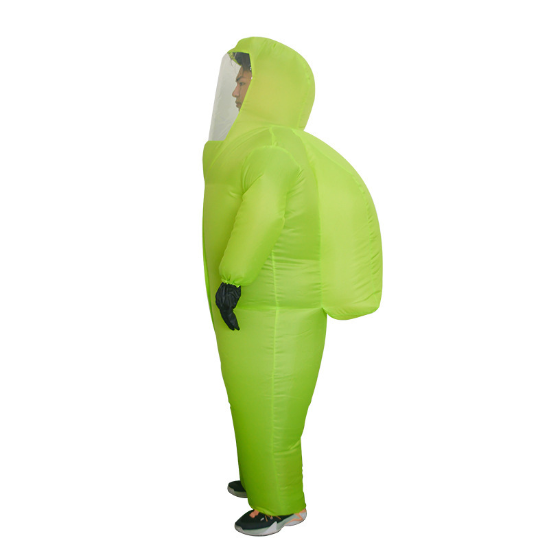 Disfraz inflable de dinosaurio personalizable Alien Shark Dress Up Halloween Espectáculo divertido Decoración de fiesta Resurrección