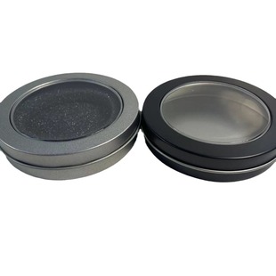 Wenwan round bracelet Buddha beads packaging jewelry box transparent window bracelet agarwood jewelry display gift box