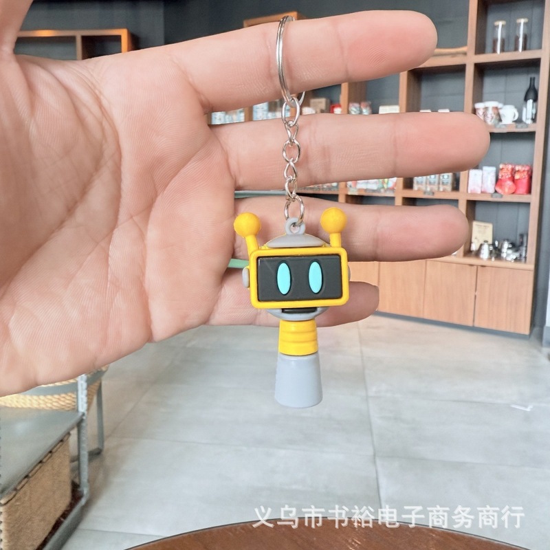 新しいクロスボーダーリズムボックス Sprunki キーホルダー PVC ペンダント音楽ゲーム周辺機器バッグチャームギフト|undefined
