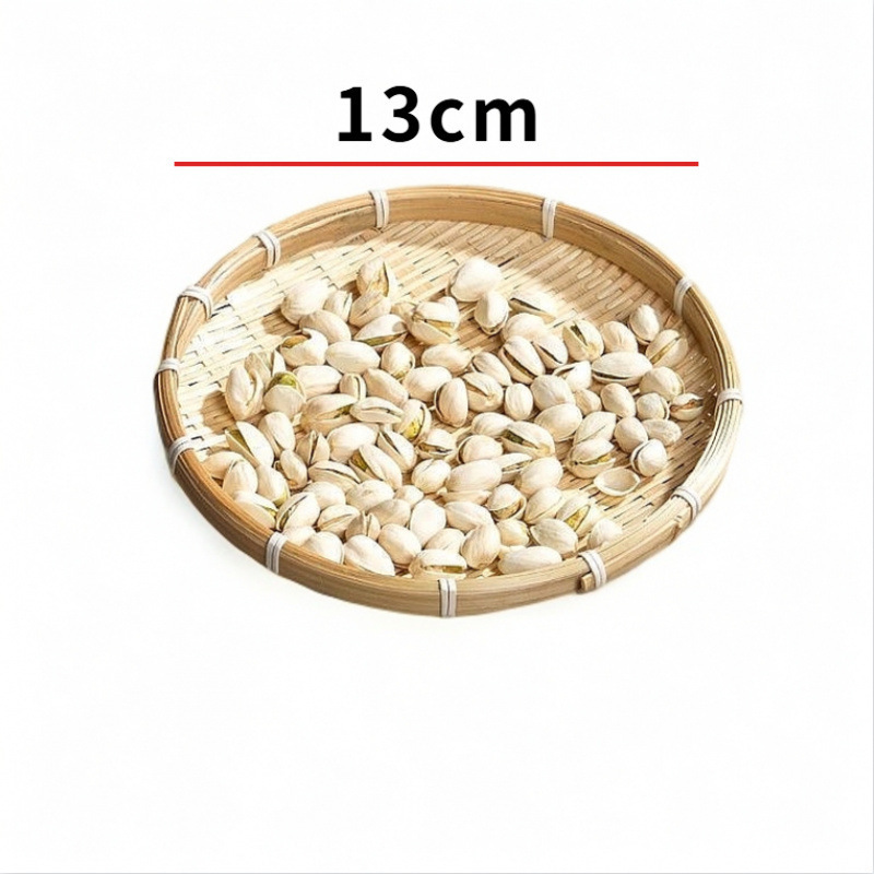 가운데: 수제 원형 쓰레받기 13cm