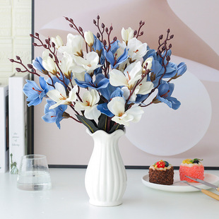 floral fake flower bouquet living room ornaments dining table flower dried flower furnishings indoor quick-drying flower plastic flower arrangement